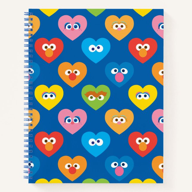 Cuaderno Patrón de corazones del Día de San Valentín de Ses (Anverso)