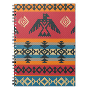 Cuaderno Patrón de cosecha de águilas étnicas