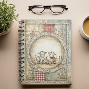 Cuaderno Patrón de cosecha de vacas y toros