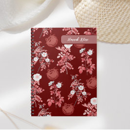 Cuaderno Patrón de cosecha estética de tomate