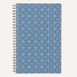 Cuaderno Patrón de Cuadrado Rosa y Púrpura