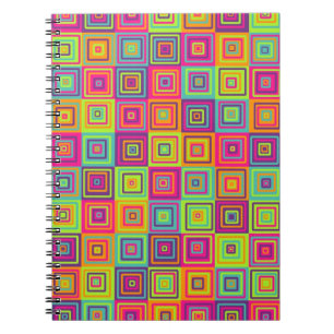 Cuaderno Patrón de cuadrados