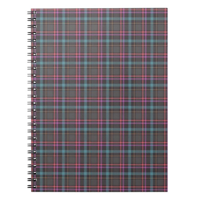 Cuaderno Patrón de cuadros clásico (Frente)