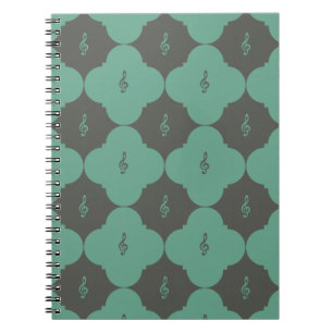 Cuaderno Patrón de Cuatrefoil de la Limpieza del Tesoro