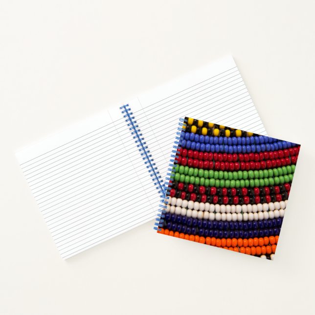 Cuaderno Patrón de cuentas tribales Massai (Interior)