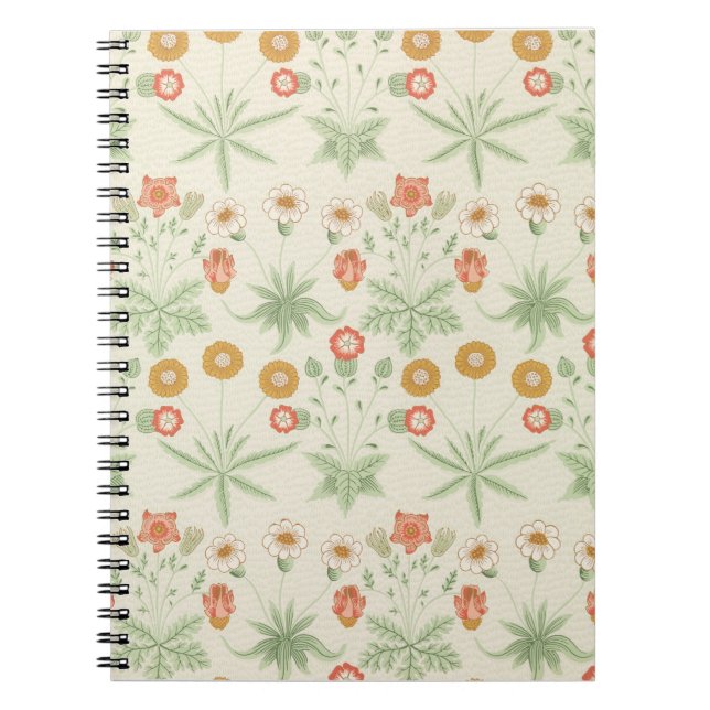 Cuaderno Patrón de Daisy de William Morris (1834-1896). (Frente)