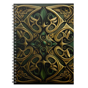 Cuaderno Patrón de Decoración de Plantas Ornamentales de Br