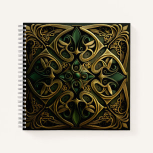 Cuaderno Patrón de Decoración de Plantas Ornamentales de Br