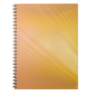 Cuaderno Patrón de degradado mínimo. Diseño de la cubierta 