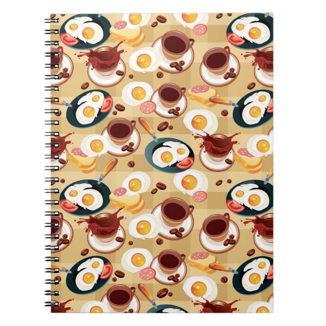Cuaderno Patrón de desayuno 3 (Frente)