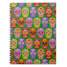 Cuaderno Patrón de descompresión de flores 2018