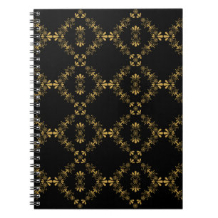 Cuaderno Patrón de diamante ornamental