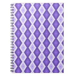 Cuaderno Patrón de diamante violento