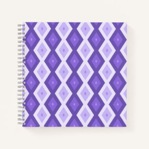 Cuaderno Patrón de diamante violento