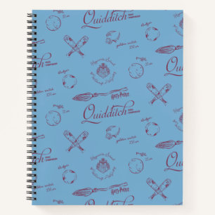 Cuaderno Patrón de dibujo vintage de QUIDDITCH™