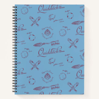 Cuaderno Patrón de dibujo vintage de QUIDDITCH™