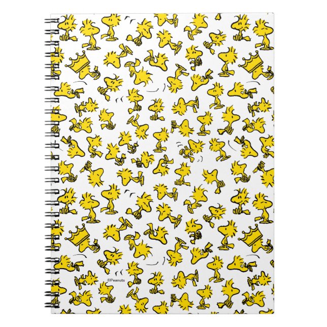 Cuaderno Patrón de diseño clásico de Woodstock (Frente)