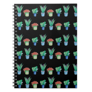 Cuaderno Patrón de diseño de planta acuarcolar original 1