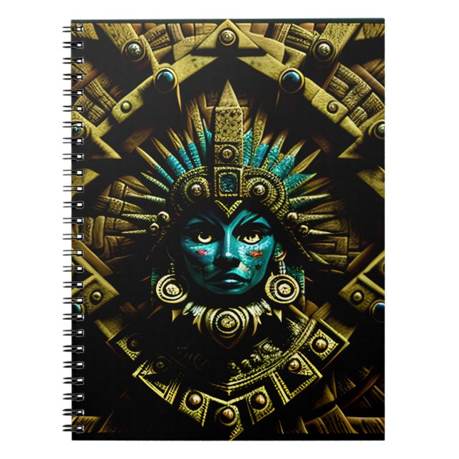 Cuaderno Patrón de diseño dos de Azteca (Frente)