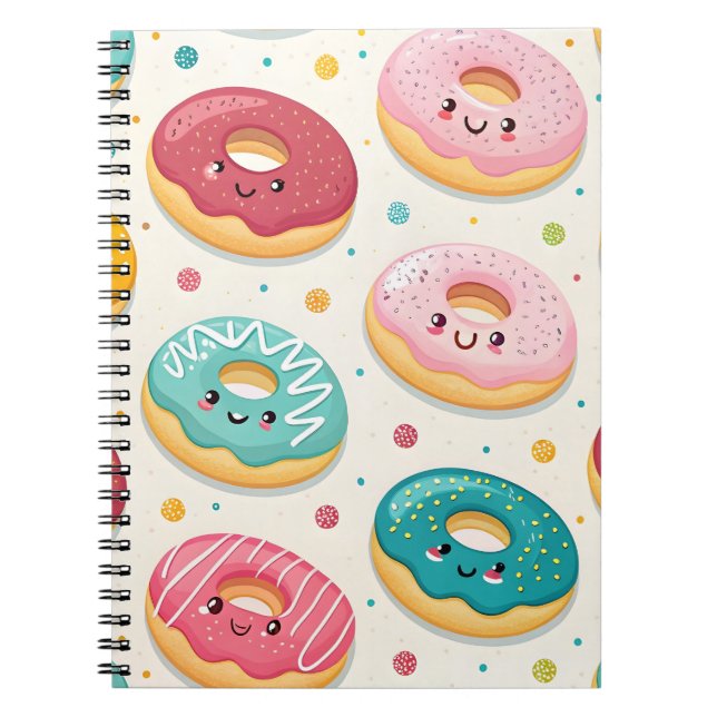 Cuaderno Patrón de Donuts (Frente)
