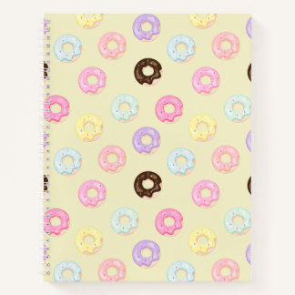 Cuaderno Patrón de donuts