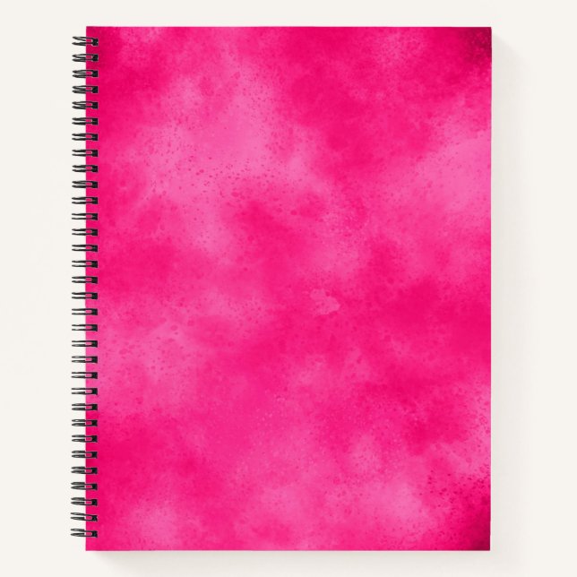 Cuaderno Patrón de efecto de nube de tormenta de estilo Mag (Anverso)