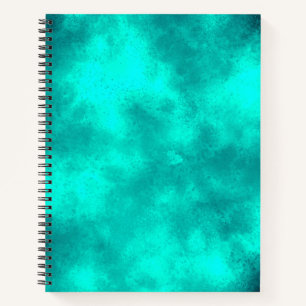 Cuaderno Patrón de efecto de nube de tormenta de estilo ver
