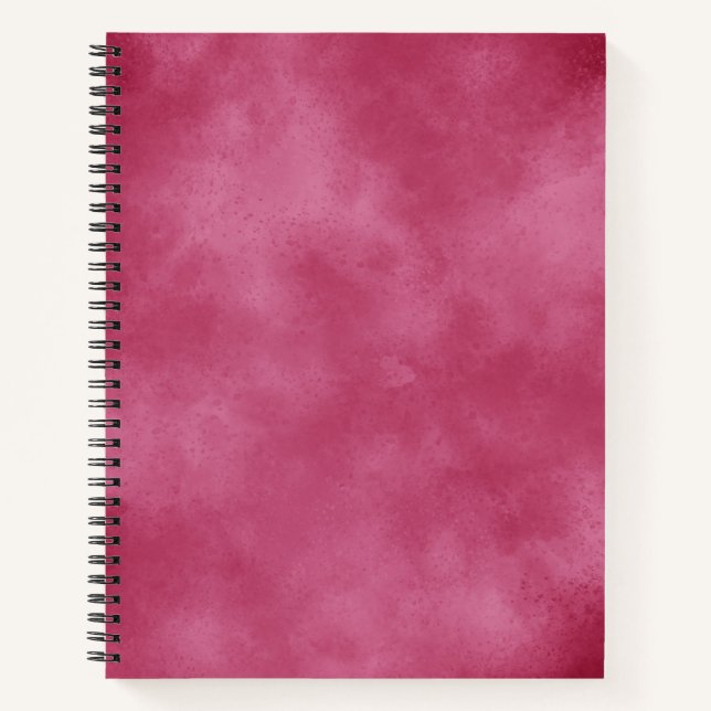 Cuaderno Patrón de efecto de nube de tormenta elegante (Anverso)