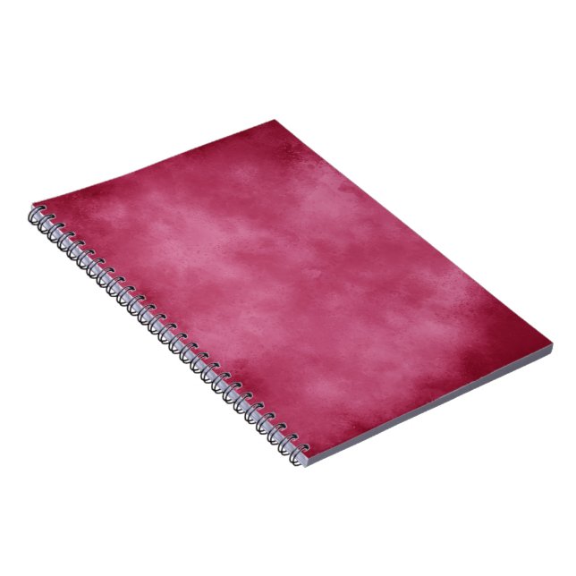 Cuaderno Patrón de efecto de nube de tormenta elegante (Lado Derecho)
