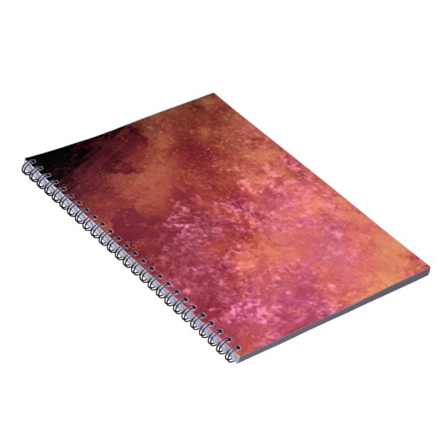 Cuaderno Patrón de efecto de nube de tormenta elegante nara (Lado Derecho)