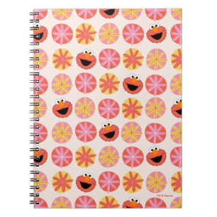 Cuaderno Patrón de Elmo con Pom-Poms