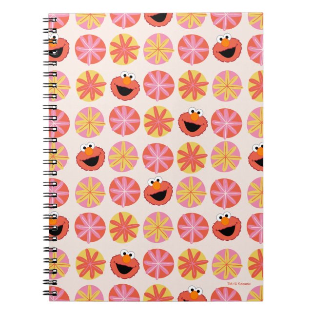 Cuaderno Patrón de Elmo con Pom-Poms (Frente)