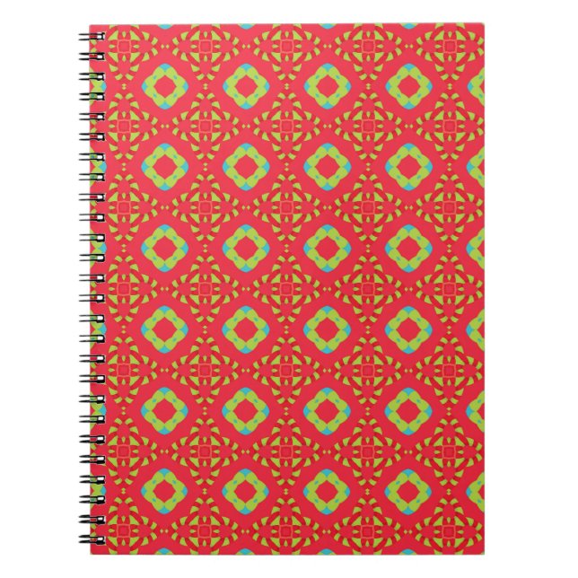 Cuaderno Patrón de Encanto Navideño 01 -  (Frente)