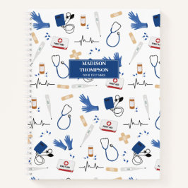 Cuaderno Patrón de enfermería de Médica médico moderno
