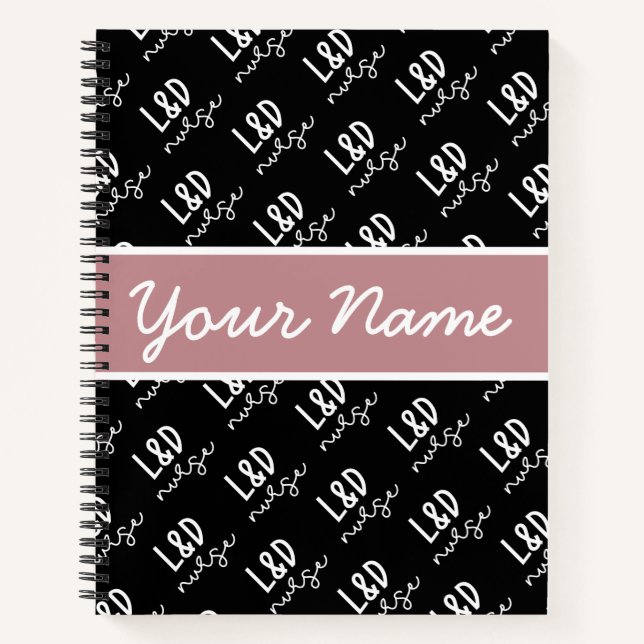 Cuaderno Patrón de enfermería de parto y trabajo personaliz (Anverso)