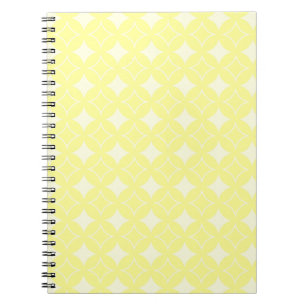 Cuaderno Patrón de envío amarillo limón