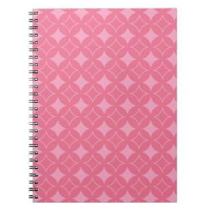 Cuaderno Patrón de envío rosa