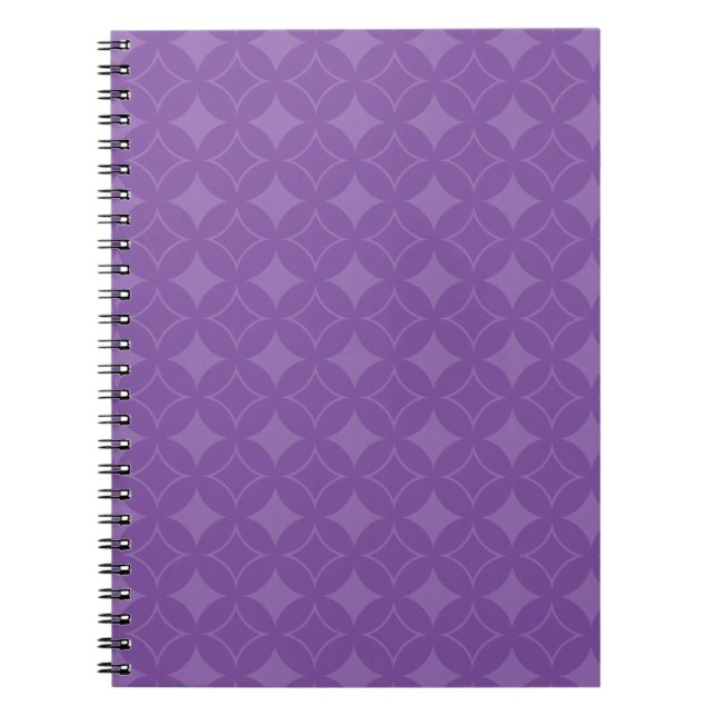 Cuaderno Patrón de envíos morados (Frente)