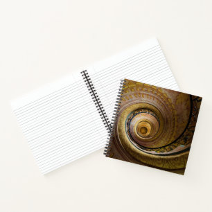 Cuaderno Patrón de escalera en espiral
