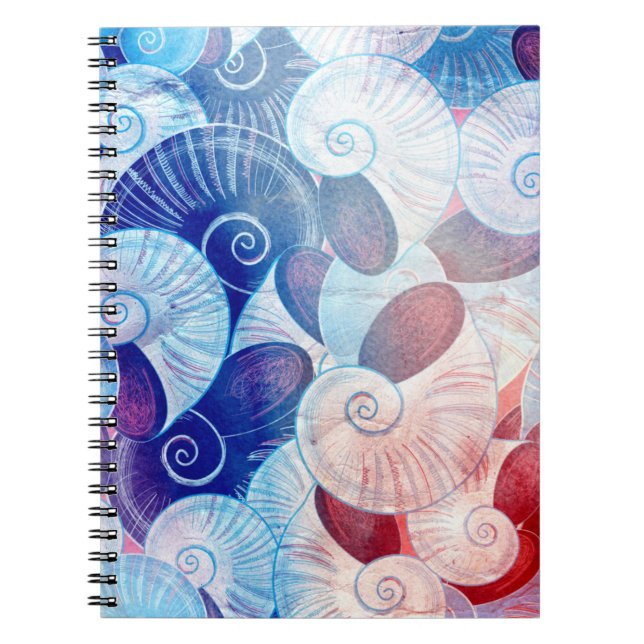 Cuaderno Patrón de escena de la concha (Frente)