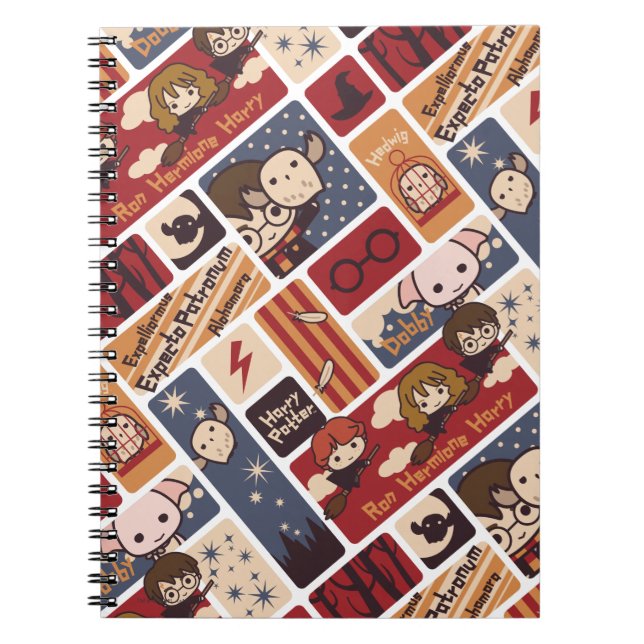 Cuaderno Patrón de escenas del Personalizado de Harry Potte (Frente)