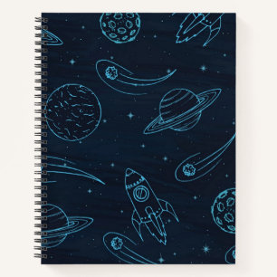 Cuaderno Patrón de espacio