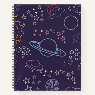 Cuaderno Patrón de espacio