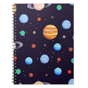 Cuaderno Patrón de espacio