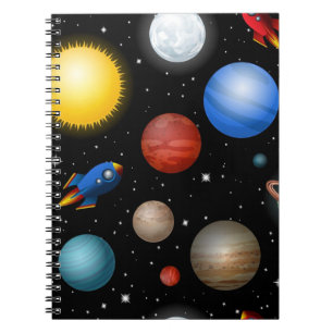 Cuaderno Patrón de espacio