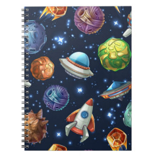 Cuaderno Patrón de espacio
