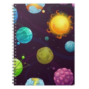 Cuaderno Patrón de espacio