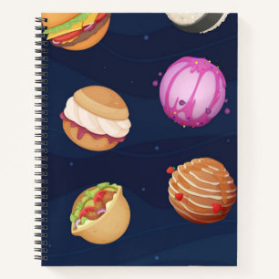 Cuaderno Patrón de espacio