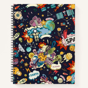 Cuaderno Patrón de espacio