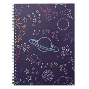 Cuaderno Patrón de espacio